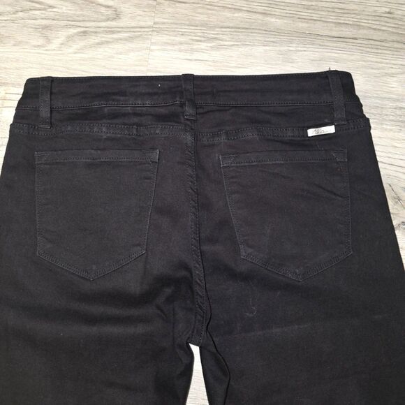 KANCAN River Denim Black Distressed Skinny Jean Size 9/28 - Picture 9 of 9